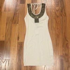 Paprika -  Buttery soft cream minidress